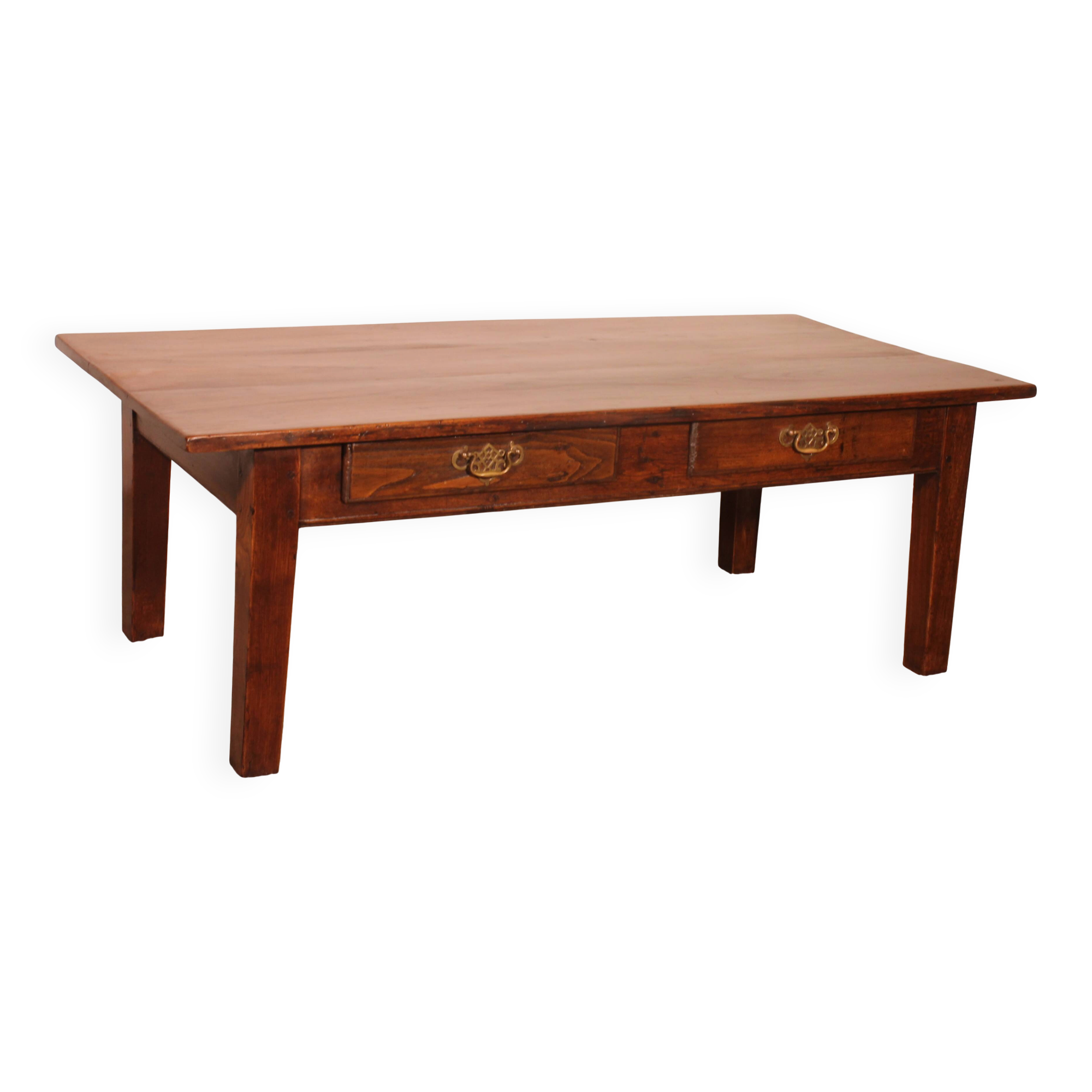 French coffee table in chestnut - 19th century