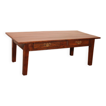 Table Basse française En châtaignier-19° siècle