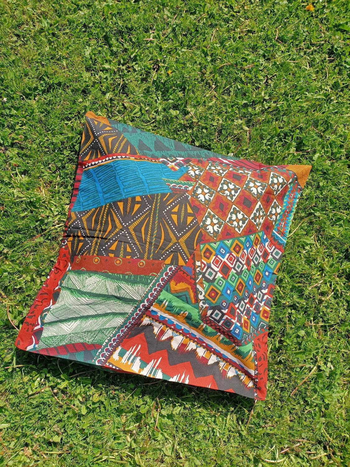 Coussin colorée ethnique