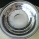 Fruit cup or centerpiece on silver metal shower pird Gadroon décor