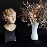 Buste jeune fille art déco
