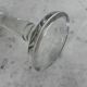 Glass column candle holder