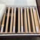 Electric double bed, varnished wood, vintage, 1960s