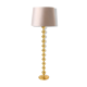 Scandinavian brass lampadair 1970