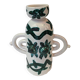 Handcrafted anthropomorphic ceramic vase