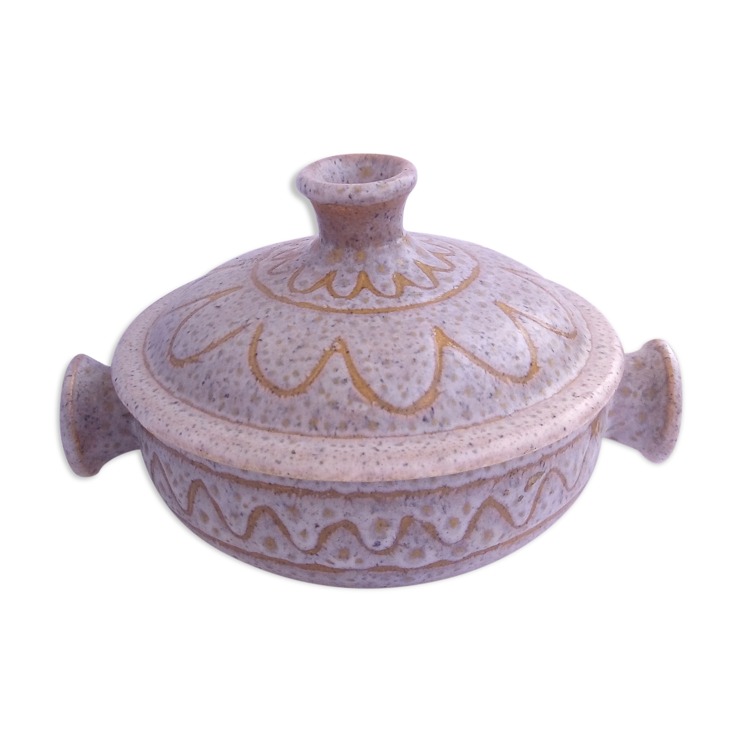 Dish Jean Austruy ceramic Vallauris