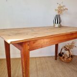 Antique farmhouse table L