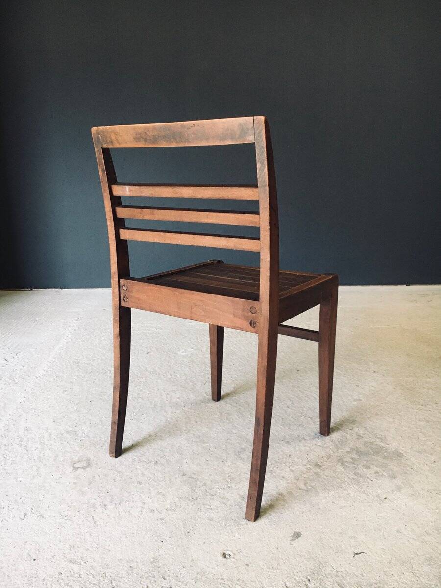 Reconstruction Dining Chair attributed to Rene Gabriel, France, 1940s