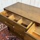 Art Deco style commode from the 1950s in walnut and oak - American manufacturer