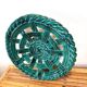 Glazed ceramic fruit bowl