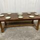 Table de ferme en noyer