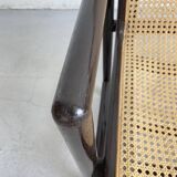 Vintage Wooden Chair with Cane seat by Branko Ursic for Stol Kamnik, 1970s