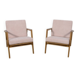 Fauteuils Modèle 300-139 Mid-Century de Swarzędzka Factory, 1960s, Set de 2