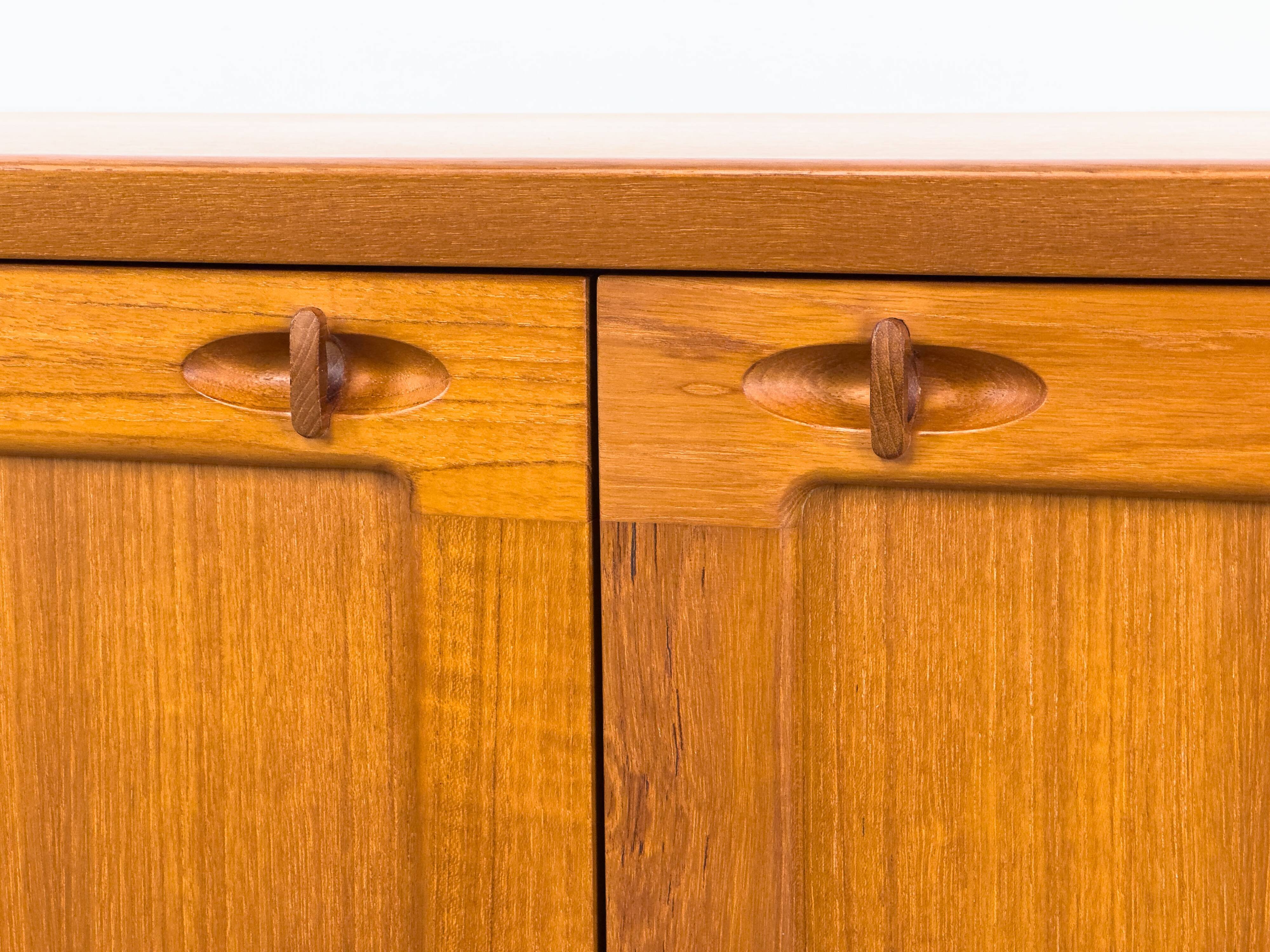 Danish Teak Sideboard by H. W. Klein for Bramin, 1960s