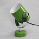 1970s Czechoslovakian adjustable wall light by Stanislav Indra, chrome & green