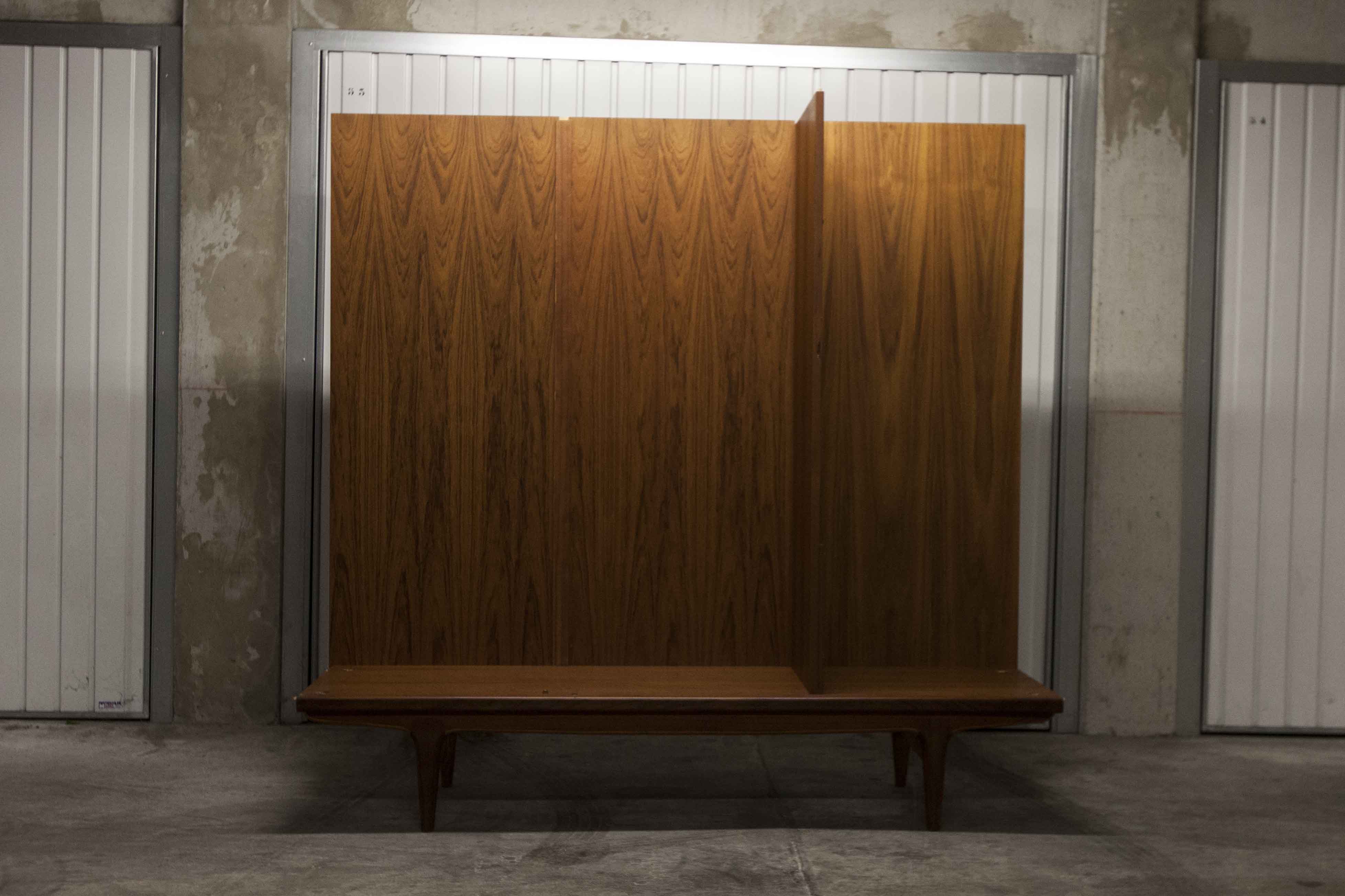Scandinavian wardrobe 1960 Simat teak