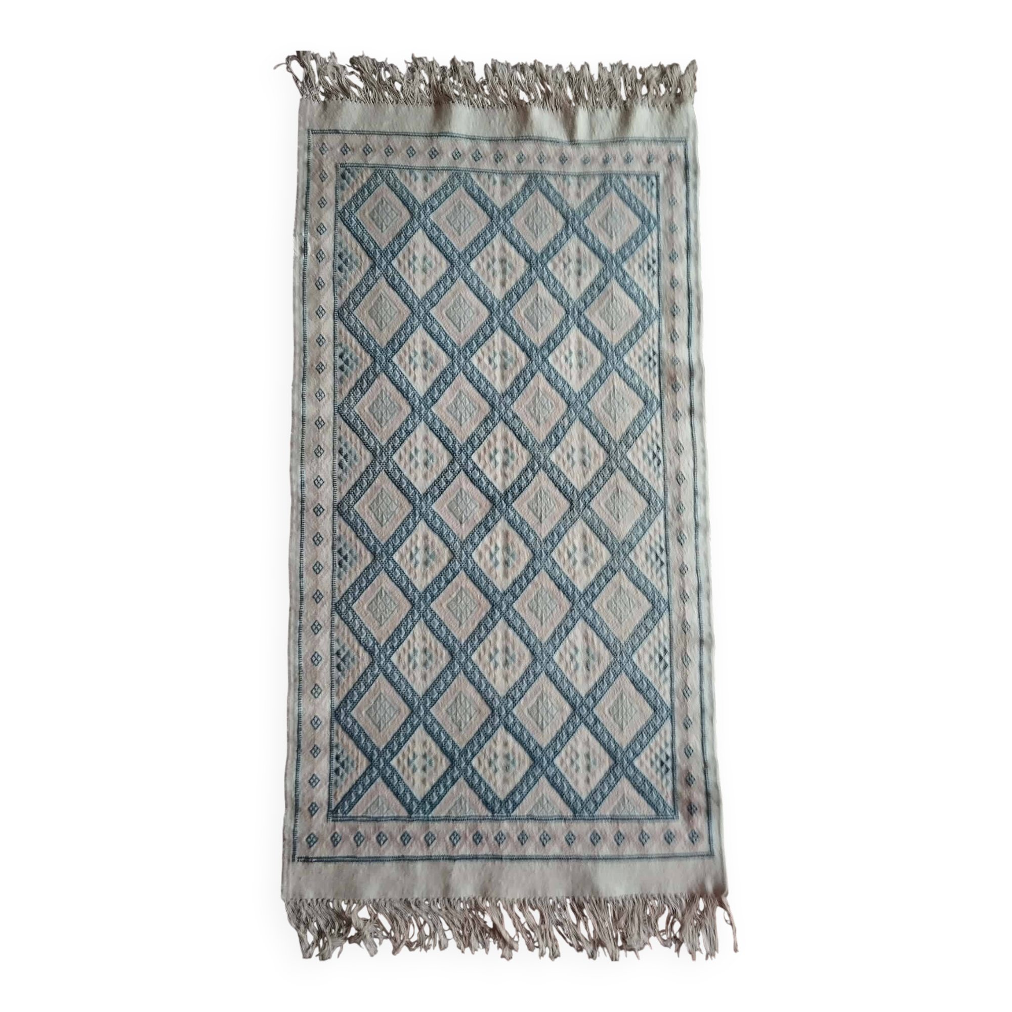 Handmade Berber Kilim Kairouan 203x102cm