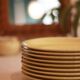Yellow Longchamp plates 1950