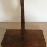 Hanging oak shelf