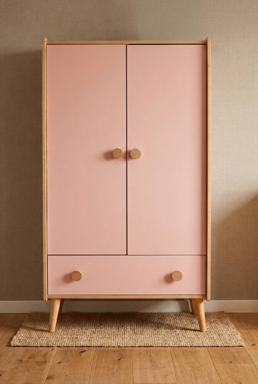 "Fifti" 2-Door Wardrobe Moulin Roty