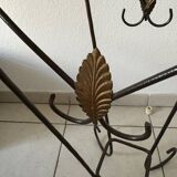 Wrought iron saddle