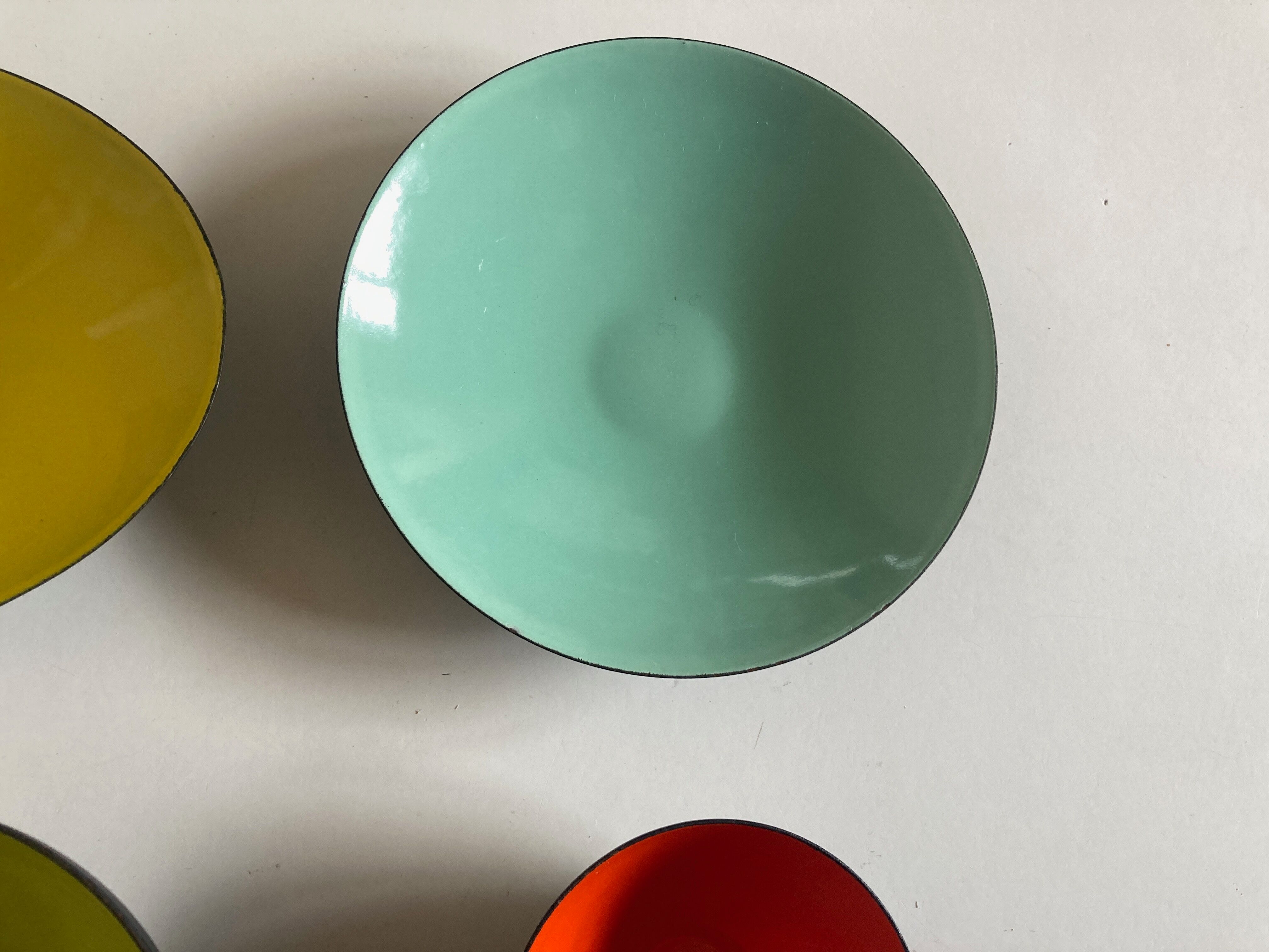 Herbert Krenchel set of 4 bowls for Krenit Denmark, 1960