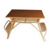 Bureau en rotin