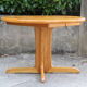 200cm pine expandable dining table