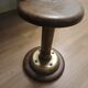 Solid teak and marine copper stool