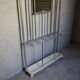 Door coat wardrobe ALU years 50 60