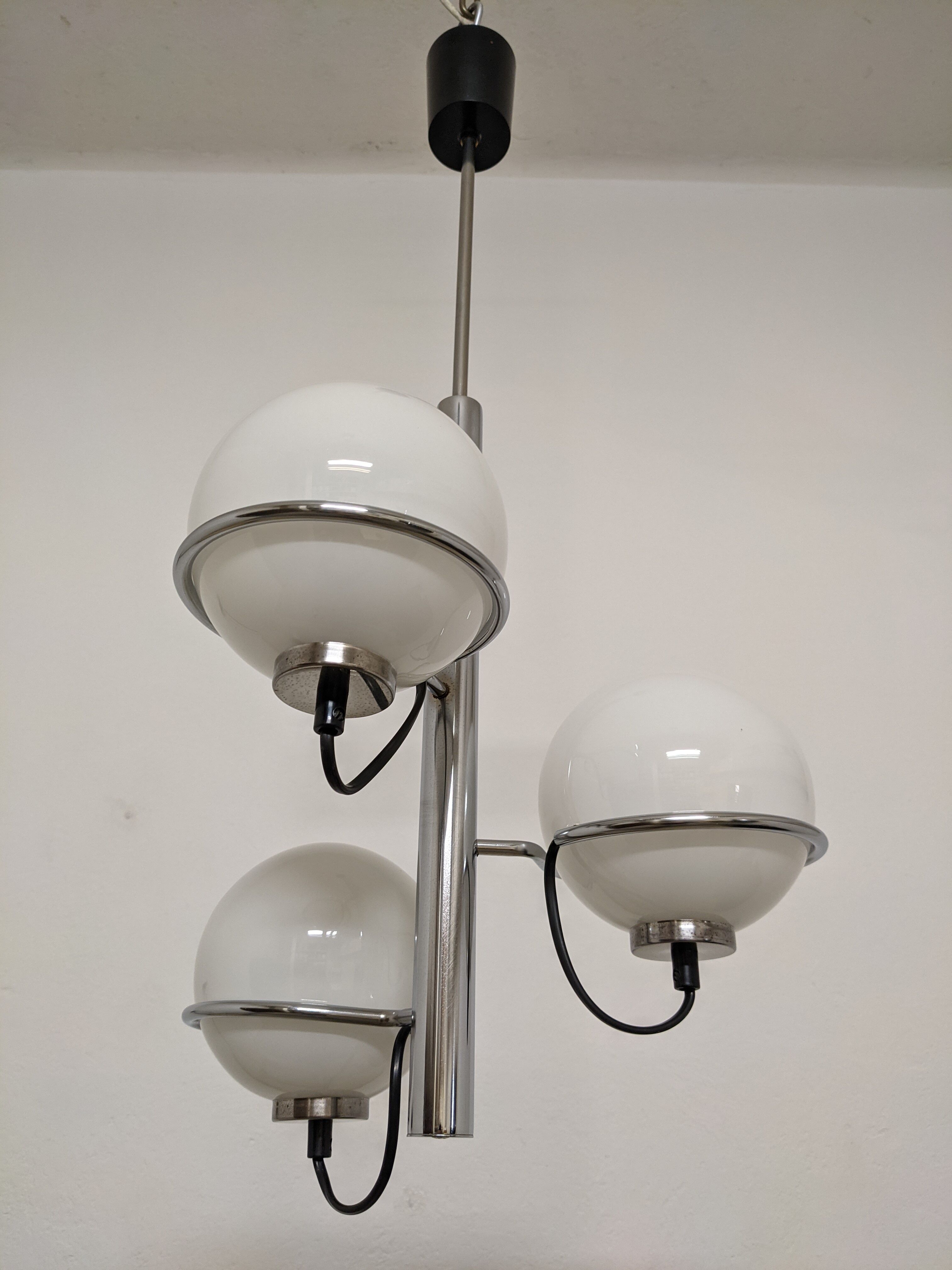 70s space age chandelier