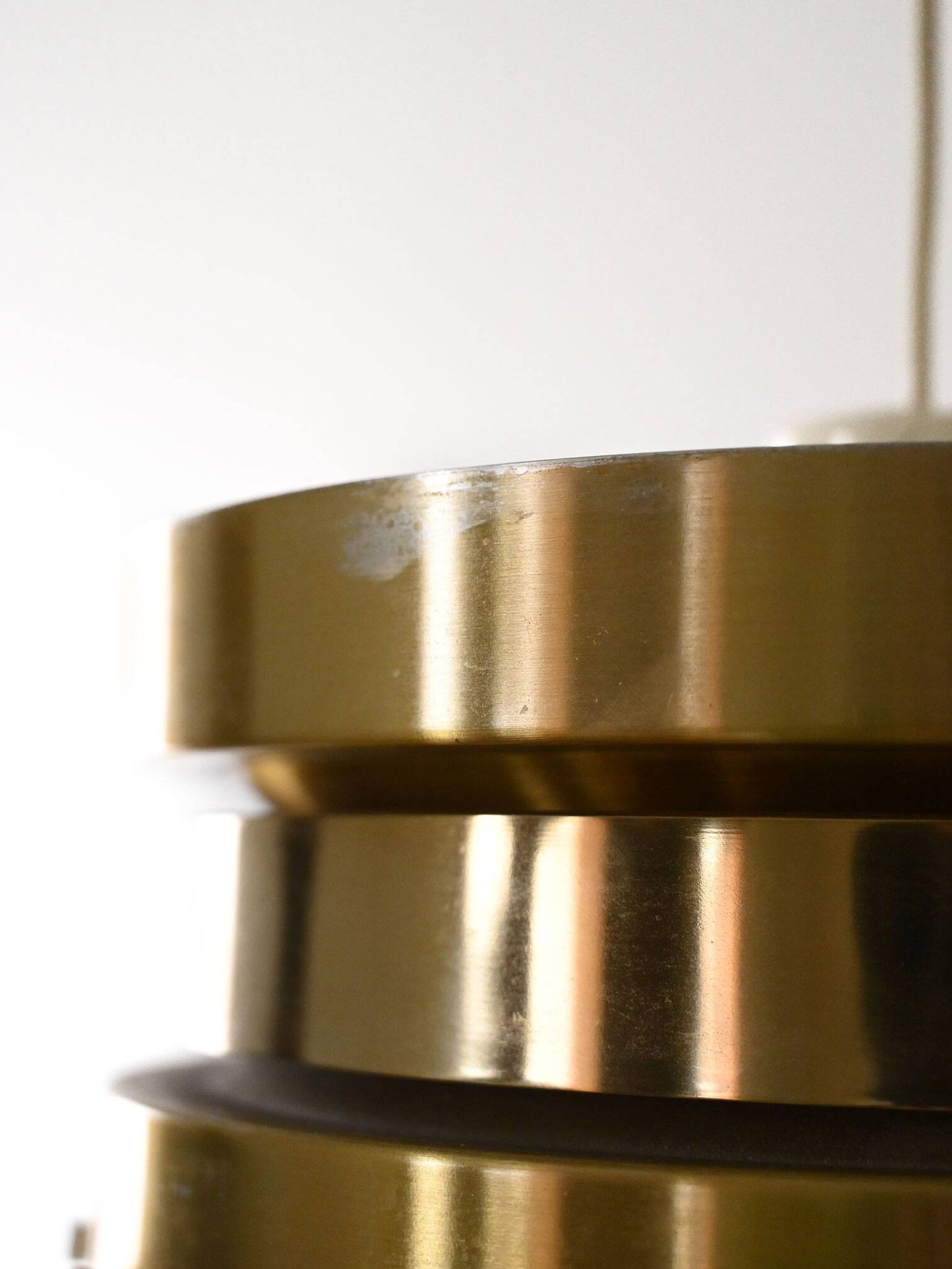 Lampe ronde vintage scandinave