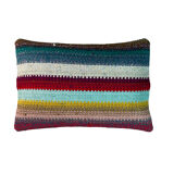 Vintage turkish kilim cushion cover 30x50cm
