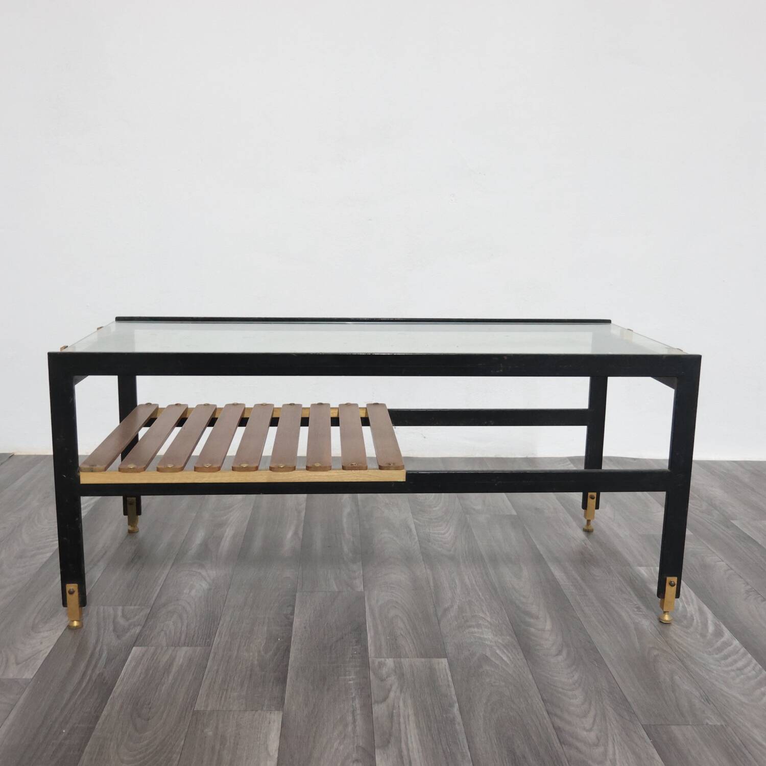 Sant’Ambrogio & De Berti Tavolino da salotto legno anni 60 design Mode