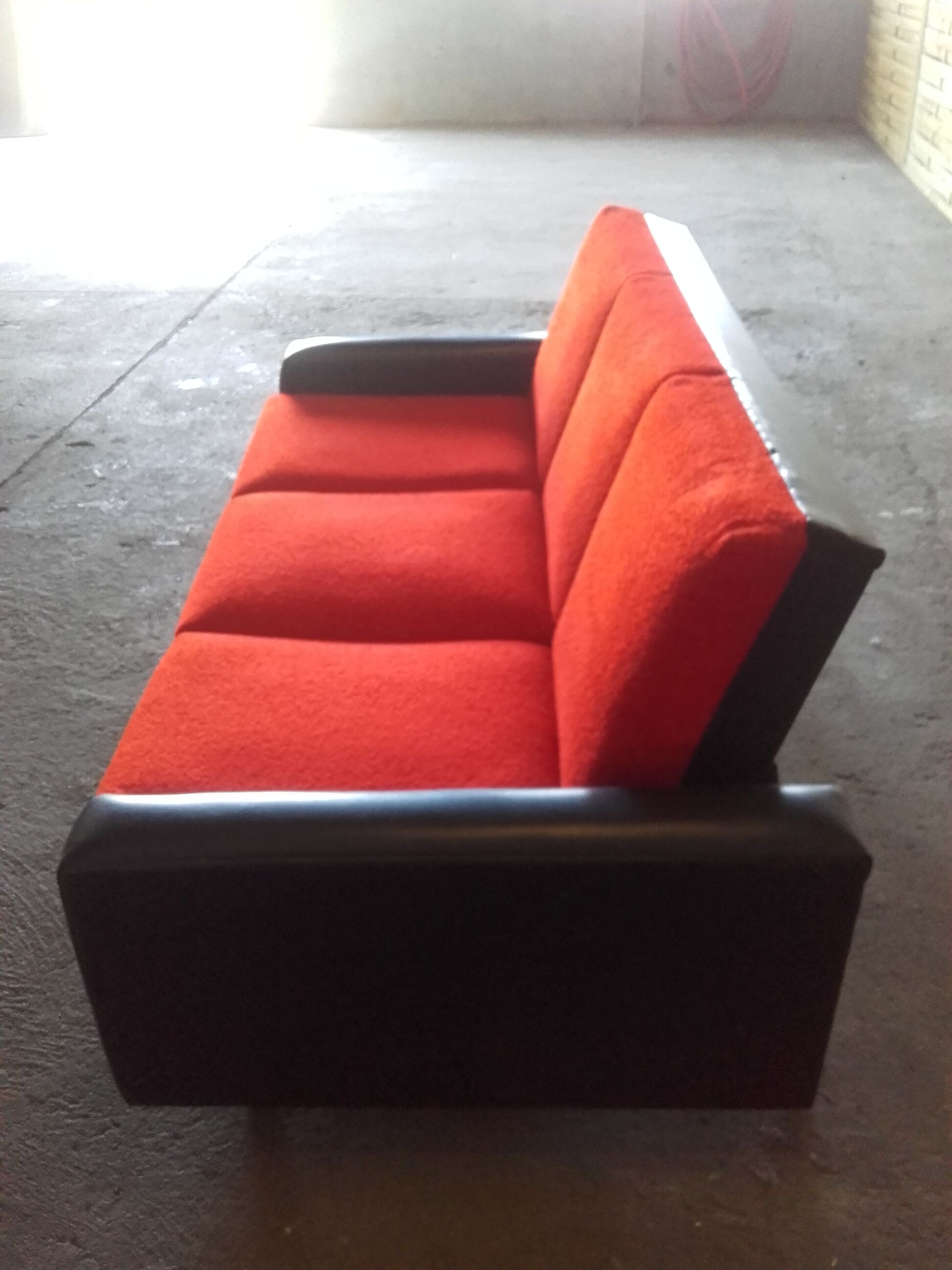 Sofa in skai and moumoute 60