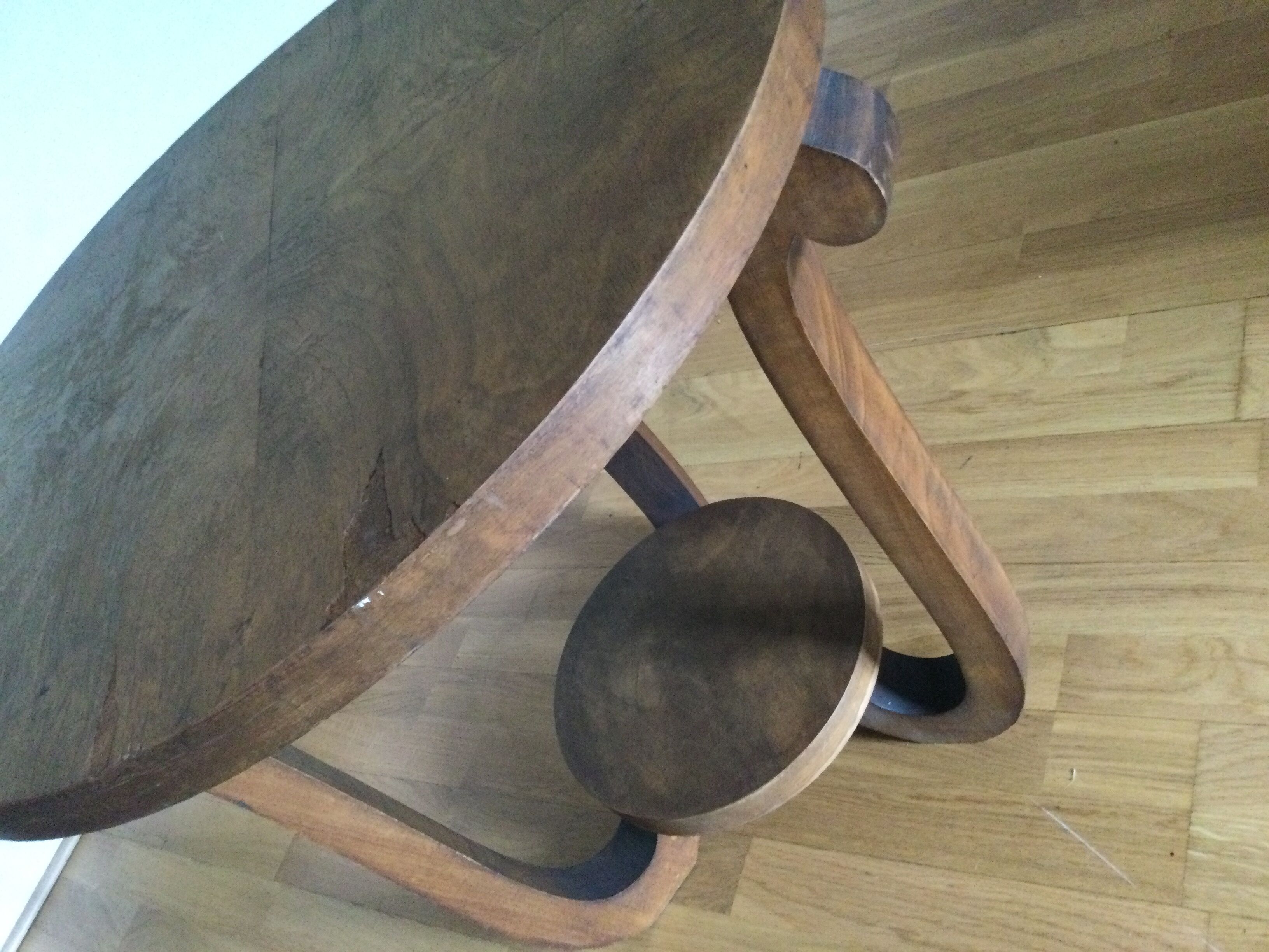 Table guéridon style Art-deco