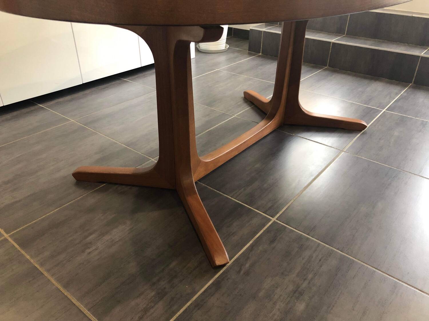 Vintage Baumann extendable table 1970s