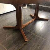 Table extensible Baumann vintage années 1970