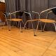 Italian Plurima chairs, 1980s, set of 4