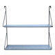 Vintage metal wall shelf wall rack minimalistic 1960’s
