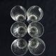 Set of 6 Baccarat crystal orangeade glasses