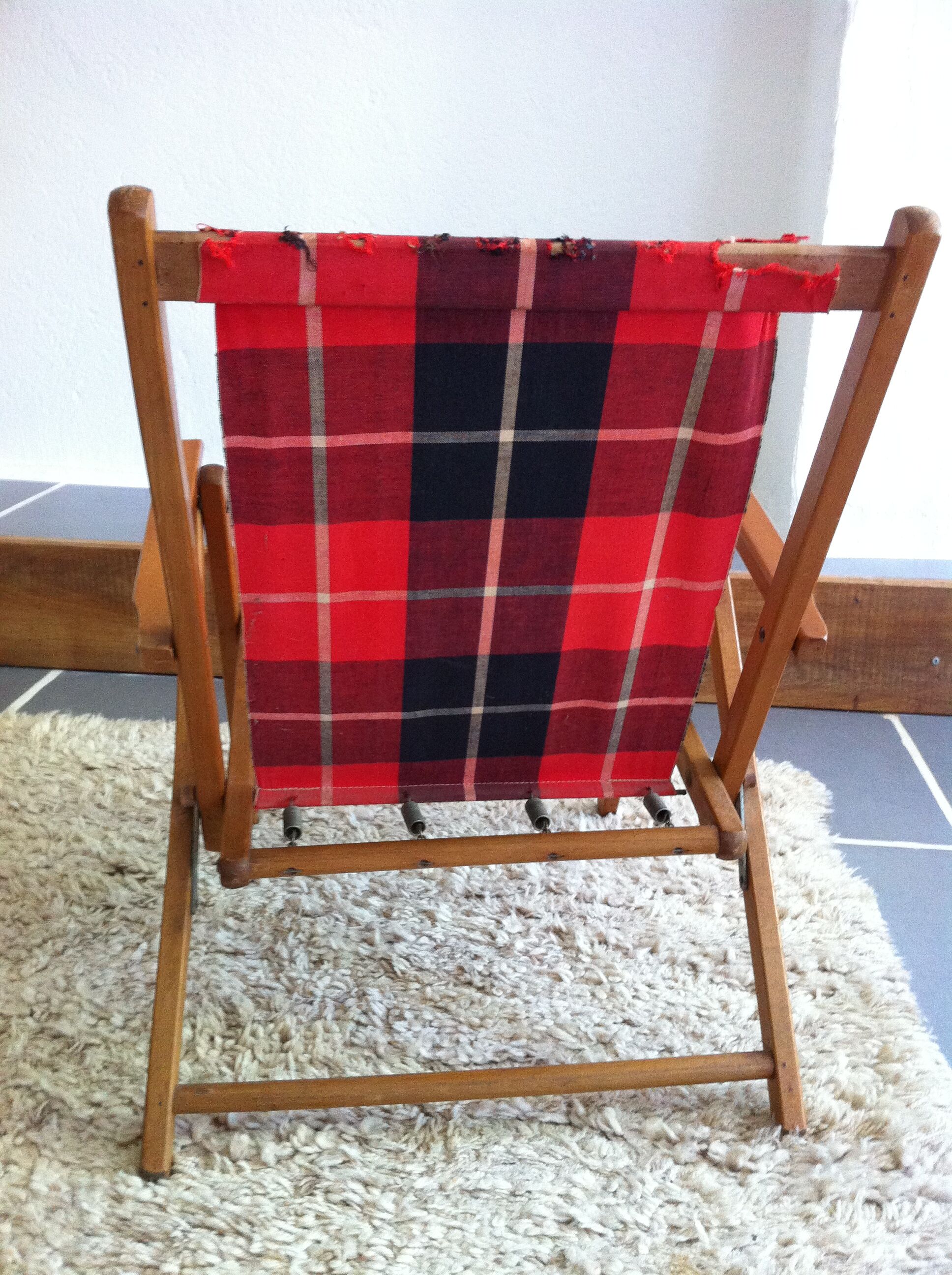 Vintage Folding wooden chair