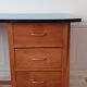 Vintage wood and formica desk