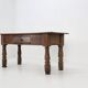 Belgian Antique oak console table with drawer, ca. 1740