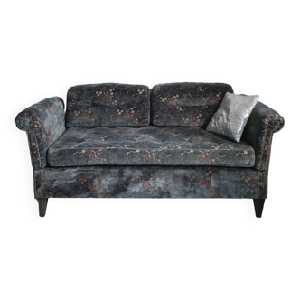 Sofa sofa velvet floral