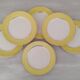 Assiettes plates en faïence Orchies Moulin des Loups Vintage