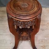 Small far eastern pedestal table