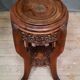 Small far eastern pedestal table