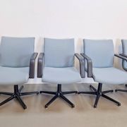 Vintage Michigan Office Chairs by Geoffrey Harcourt for Artifort, 1980s, Set of 6