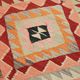 Turkish Handwoven Vintage Herki Kilim 90 cm x 322 cm